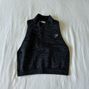 Gymshark Adapt Animal Seamless Crop 1/2 Zip